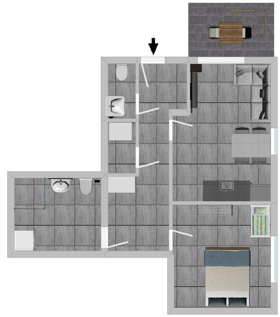 Easytree 4P Switch Tv Apartment Bad Driburg Ngoại thất bức ảnh