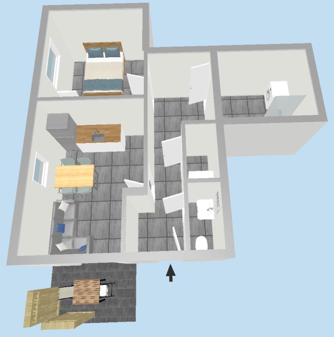 Easytree 4P Switch Tv Apartment Bad Driburg Ngoại thất bức ảnh