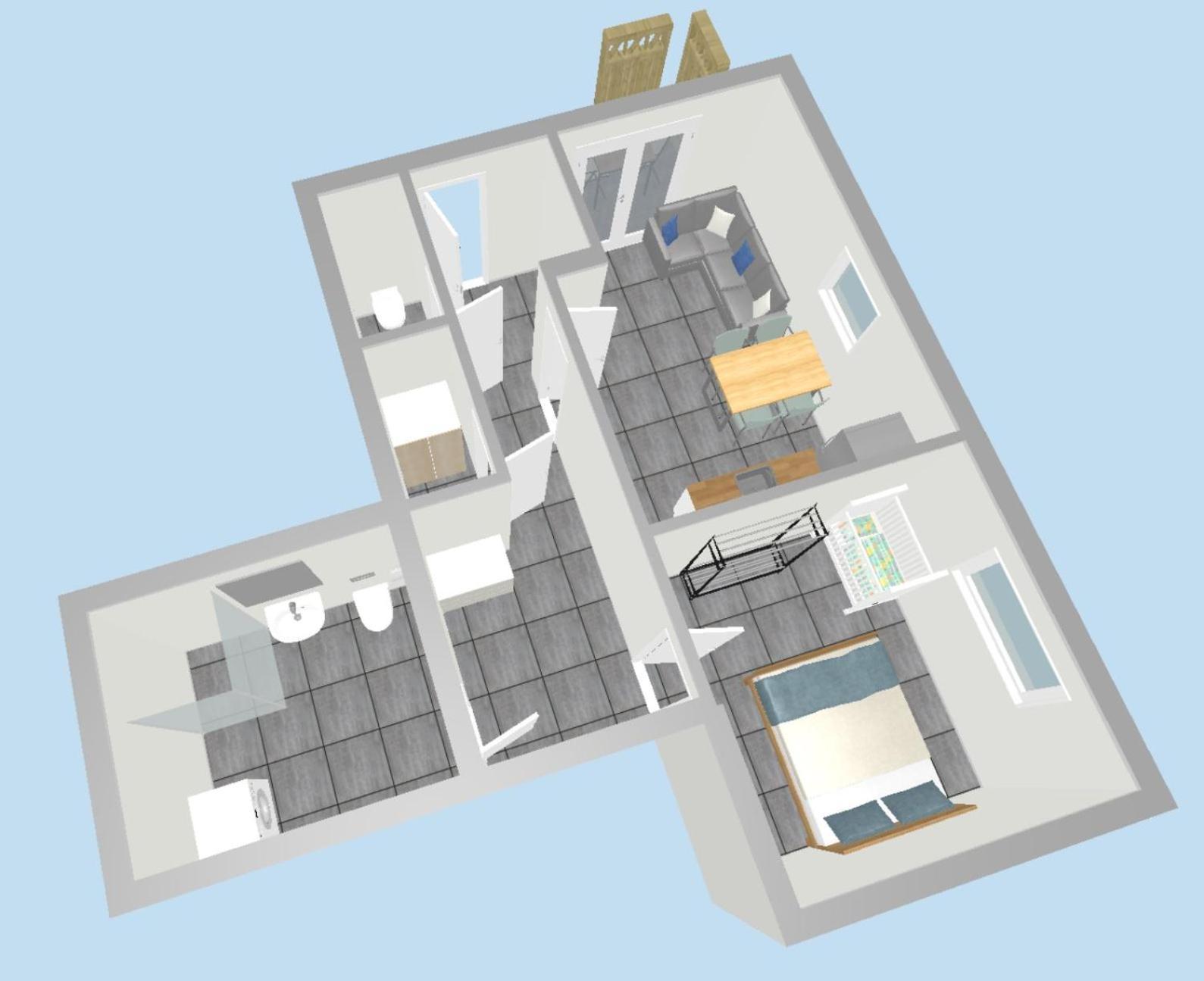 Easytree 4P Switch Tv Apartment Bad Driburg Ngoại thất bức ảnh